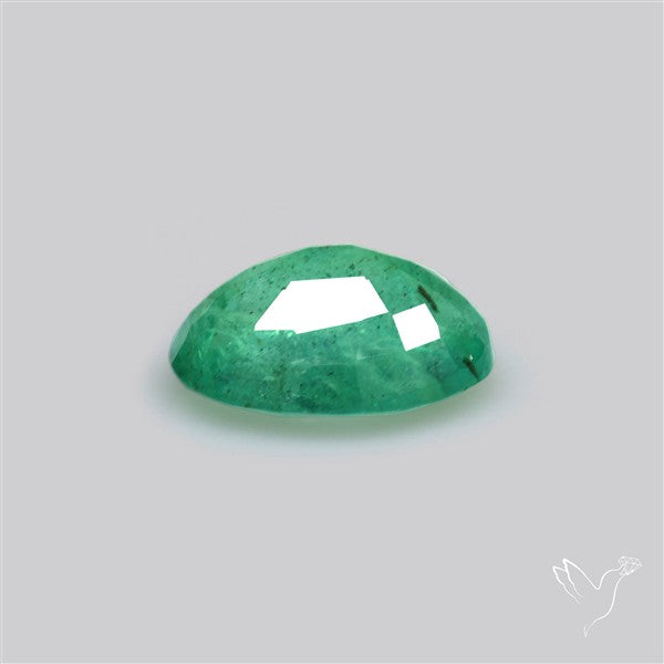 Zambian Emerald Faceted Fine Gemstone