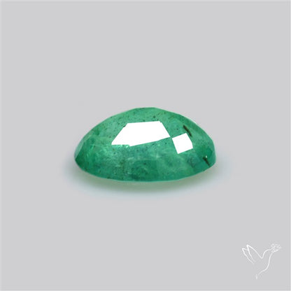 Zambian Emerald Faceted Fine Gemstone