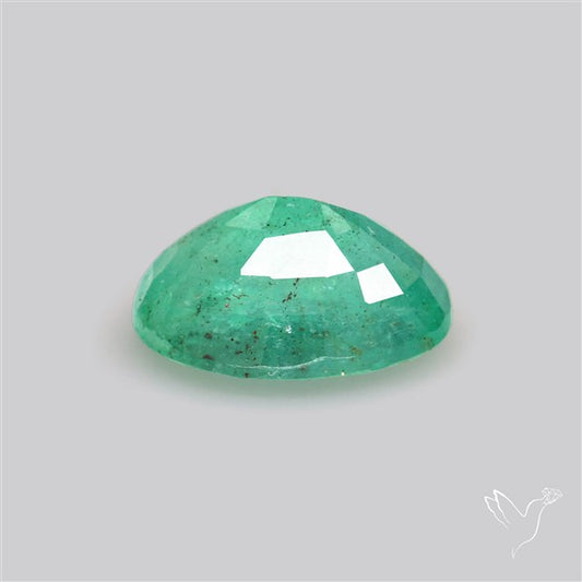 Zambian Emerald Faceted Fine Gemstone