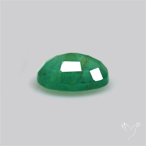 Zambian Emerald Faceted Fine Gemstone