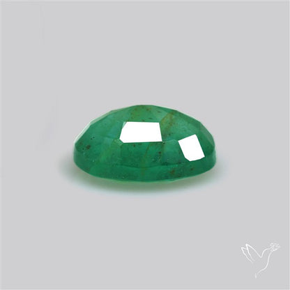 Zambian Emerald Faceted Fine Gemstone