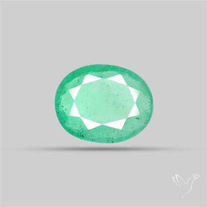 Zambian Emerald Faceted Fine Gemstone