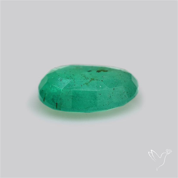 Zambian Emerald Faceted Fine Gemstone