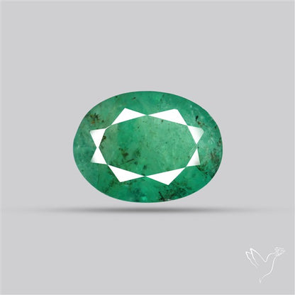Zambian Emerald Faceted Fine Gemstone