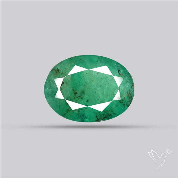 Zambian Emerald Faceted Fine Gemstone