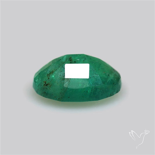 Zambian Emerald Faceted Fine Gemstone