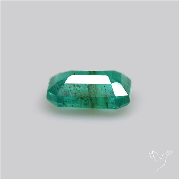 Zambian Emerald Faceted Fine Gemstone