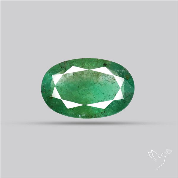 Zambian Emerald Faceted Fine Gemstone