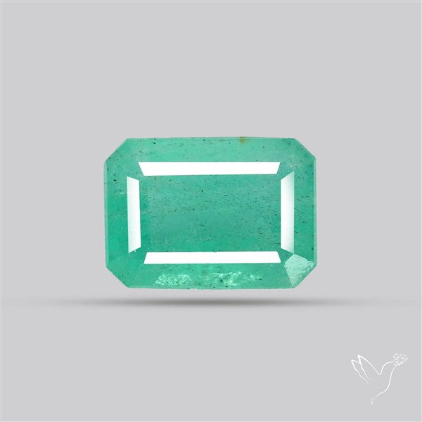 Zambian Emerald Faceted Fine Gemstone