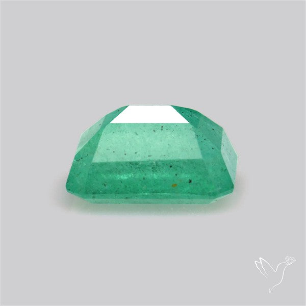 Zambian Emerald Faceted Fine Gemstone