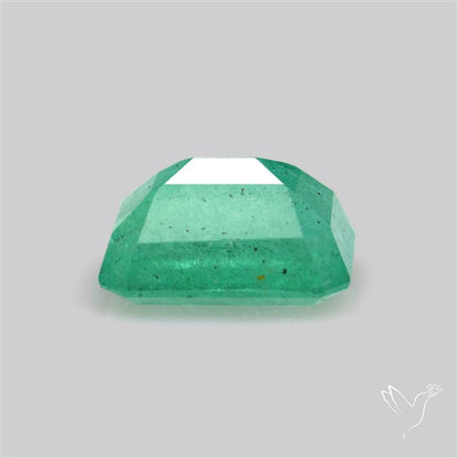 Zambian Emerald Faceted Fine Gemstone