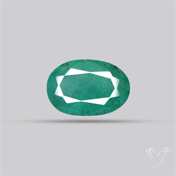 Zambian Emerald Faceted Fine Gemstone