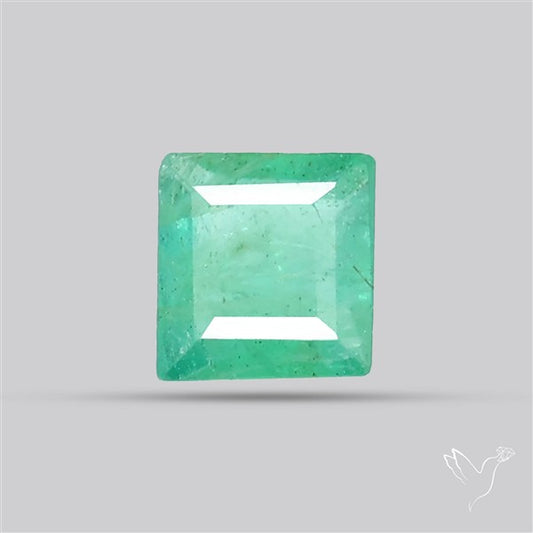Zambian Emerald Faceted Fine Gemstone
