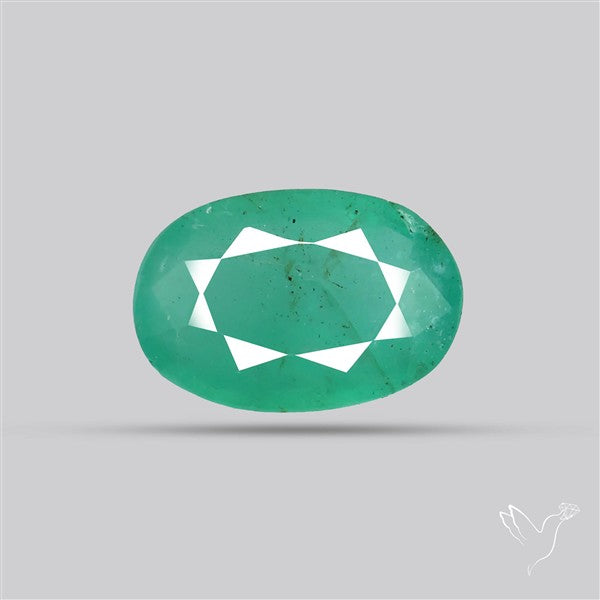 Zambian Emerald Faceted Fine Gemstone