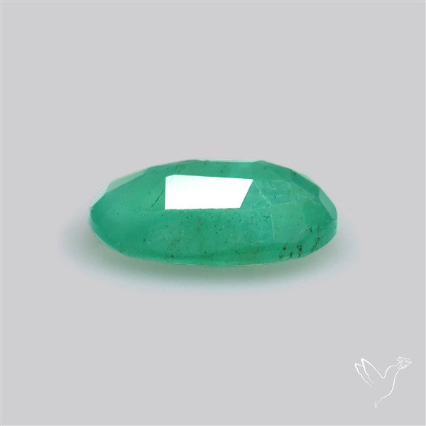Zambian Emerald Faceted Fine Gemstone