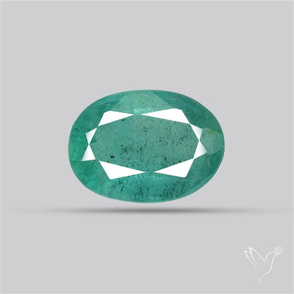 Zambian Emerald Faceted Fine Gemstone