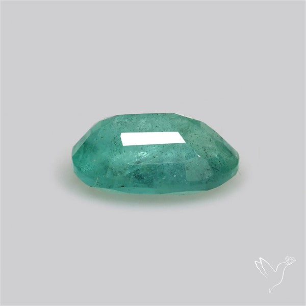Zambian Emerald Faceted Fine Gemstone