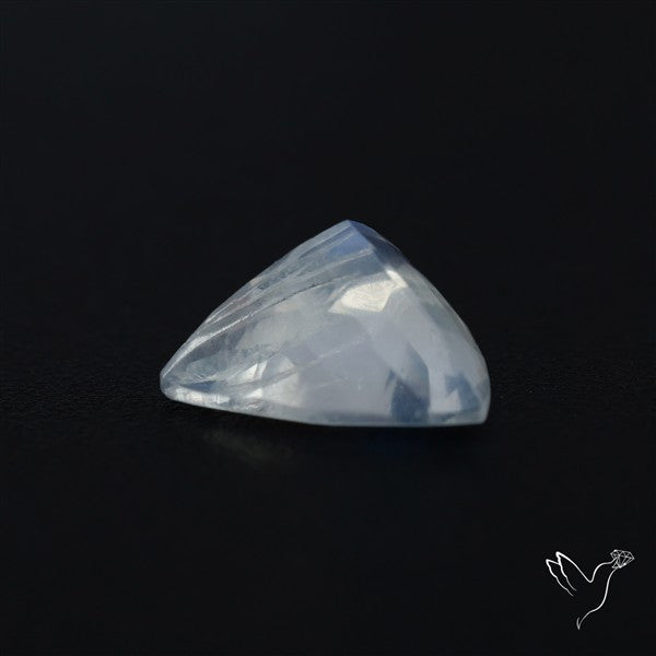 Indian Rainbow Moonstone Faceted Fine Gemstone High Grade