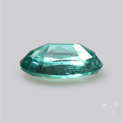 Natural Green Kyanite Rare Deep Green Faceted Fine Gemstone