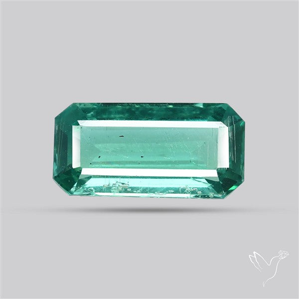 Natural Green Kyanite Rare Deep Green Faceted Fine Gemstone