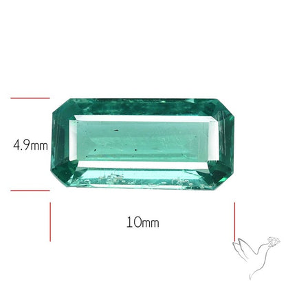 Natural Green Kyanite Rare Deep Green Faceted Fine Gemstone