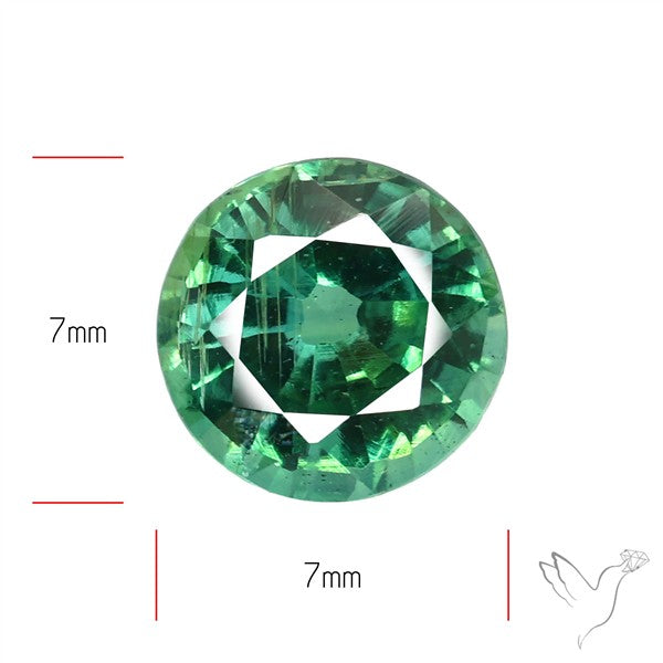 Natural Green Kyanite Rare Deep Green Faceted Fine Gemstone