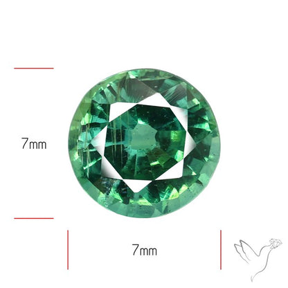 Natural Green Kyanite Rare Deep Green Faceted Fine Gemstone