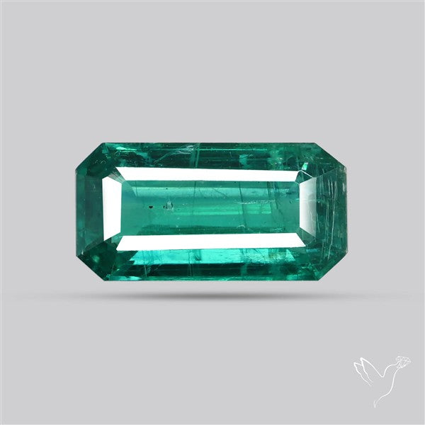 Natural Green Kyanite Rare Deep Green Faceted Fine Gemstone