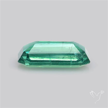 Natural Green Kyanite Rare Deep Green Faceted Fine Gemstone
