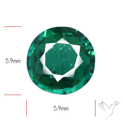Natural Green Kyanite Rare Deep Green Faceted Fine Gemstone