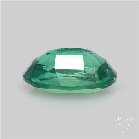 Natural Green Kyanite Rare Deep Green Faceted Fine Gemstone