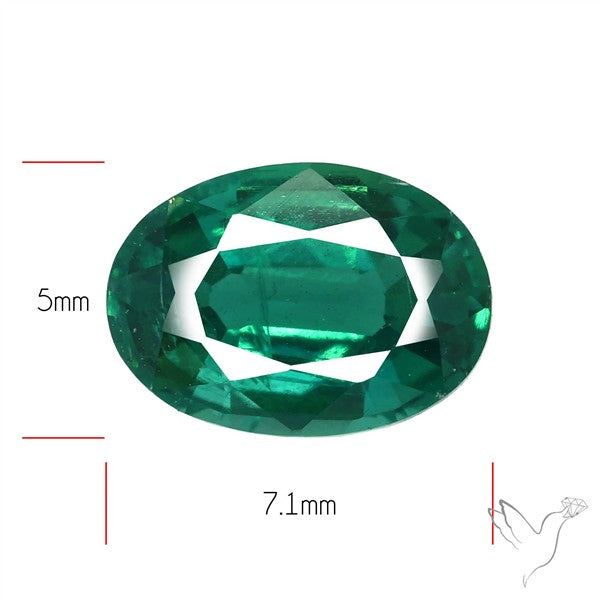 Natural Green Kyanite Rare Deep Green Faceted Fine Gemstone