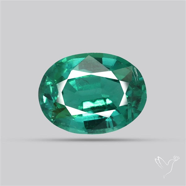 Natural Green Kyanite Rare Deep Green Faceted Fine Gemstone