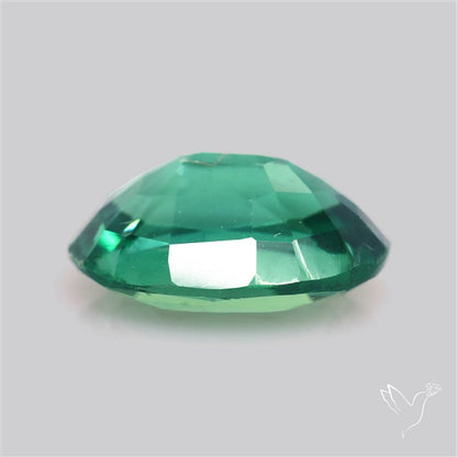 Natural Green Kyanite Rare Deep Green Faceted Fine Gemstone
