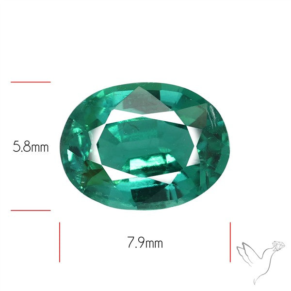 Natural Green Kyanite Rare Deep Green Faceted Fine Gemstone
