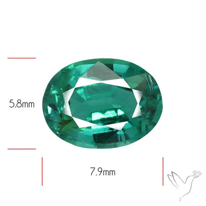 Natural Green Kyanite Rare Deep Green Faceted Fine Gemstone