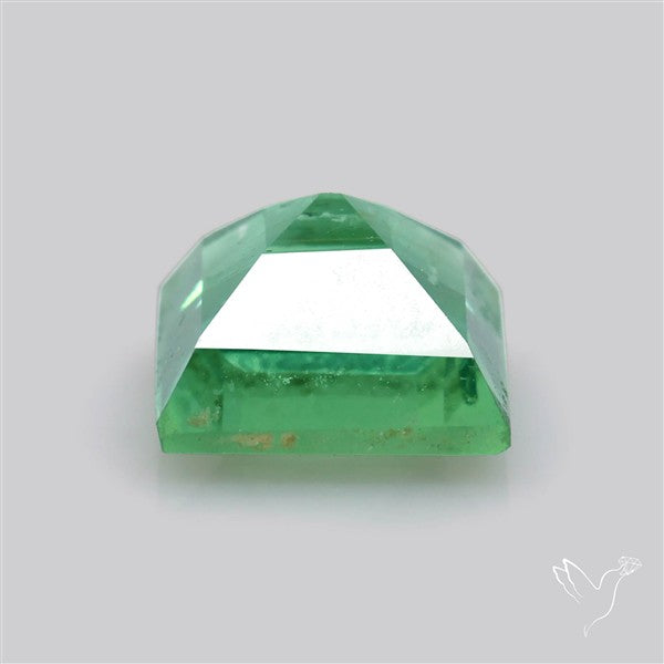 Natural Green Kyanite Rare Deep Green Faceted Fine Gemstone