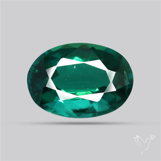 Natural Green Kyanite Rare Deep Green Faceted Fine Gemstone