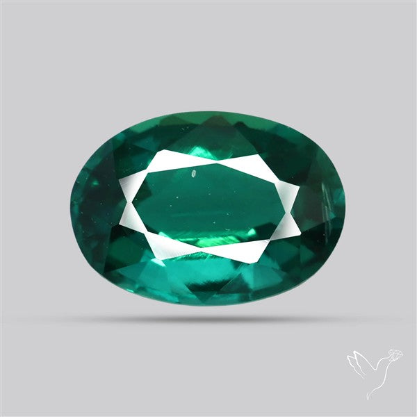 Natural Green Kyanite Rare Deep Green Faceted Fine Gemstone