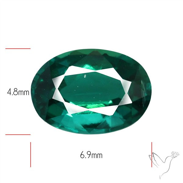 Natural Green Kyanite Rare Deep Green Faceted Fine Gemstone
