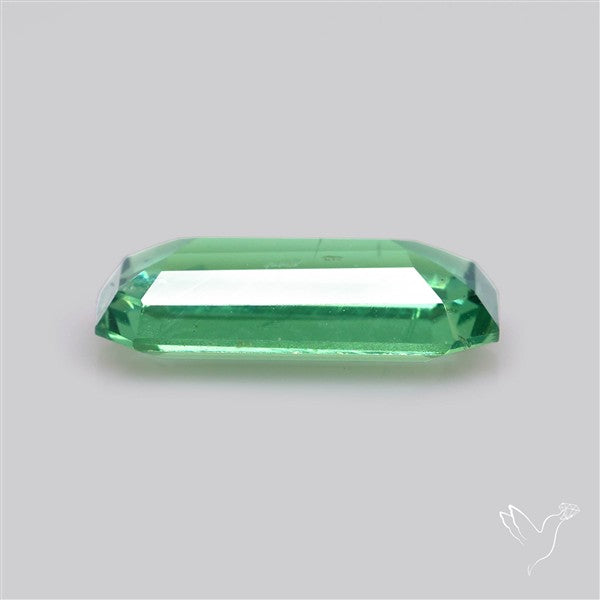 Natural Green Kyanite Rare Deep Green Faceted Fine Gemstone