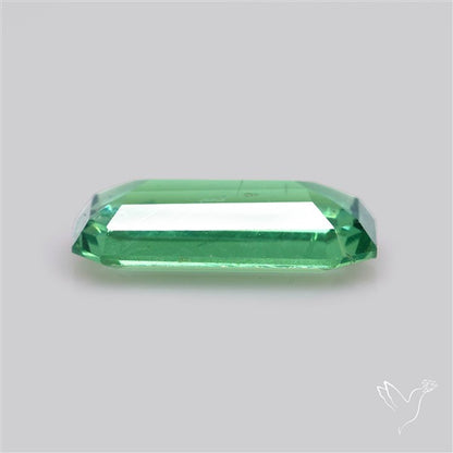 Natural Green Kyanite Rare Deep Green Faceted Fine Gemstone
