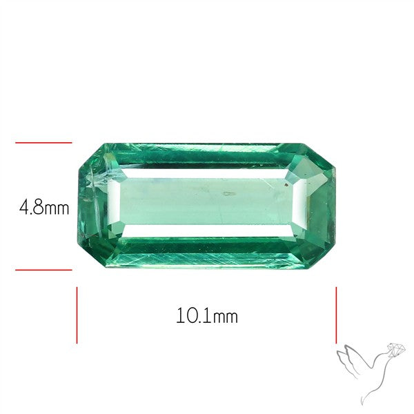 Natural Green Kyanite Rare Deep Green Faceted Fine Gemstone
