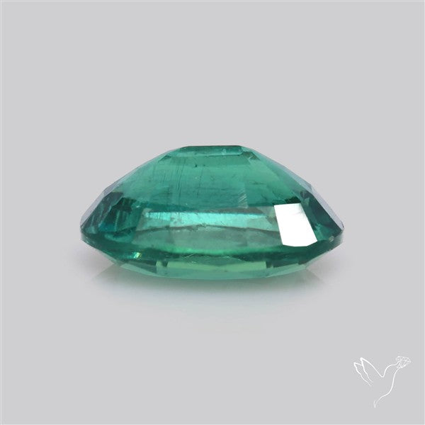 Natural Green Kyanite Rare Deep Green Faceted Fine Gemstone