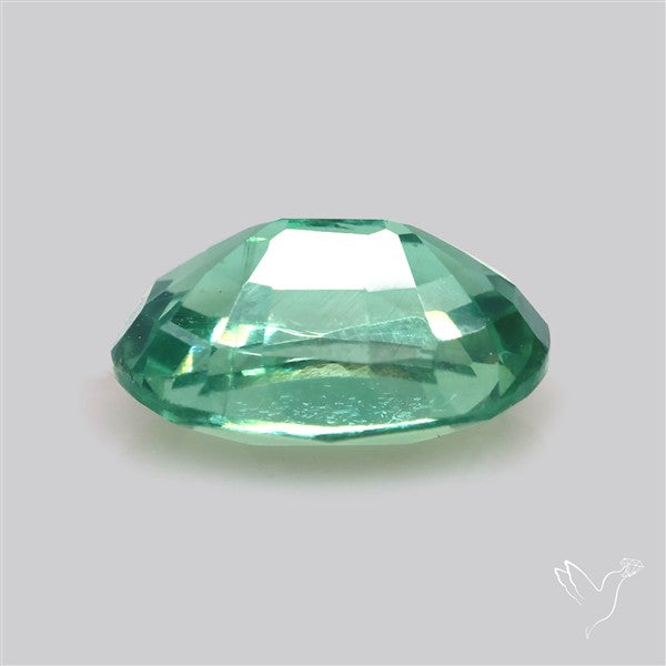 Natural Green Kyanite Rare Deep Green Faceted Fine Gemstone