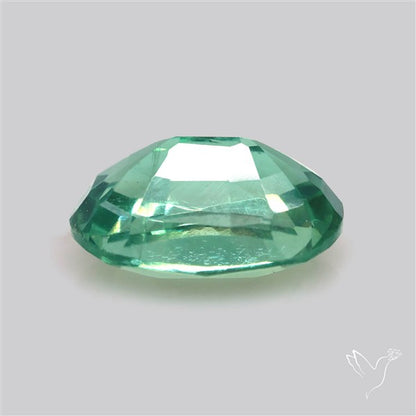 Natural Green Kyanite Rare Deep Green Faceted Fine Gemstone