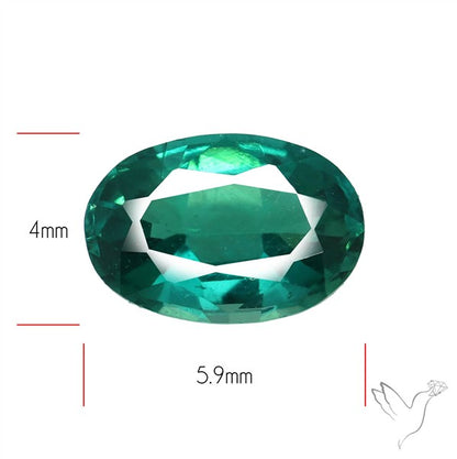 Natural Green Kyanite Rare Deep Green Faceted Fine Gemstone