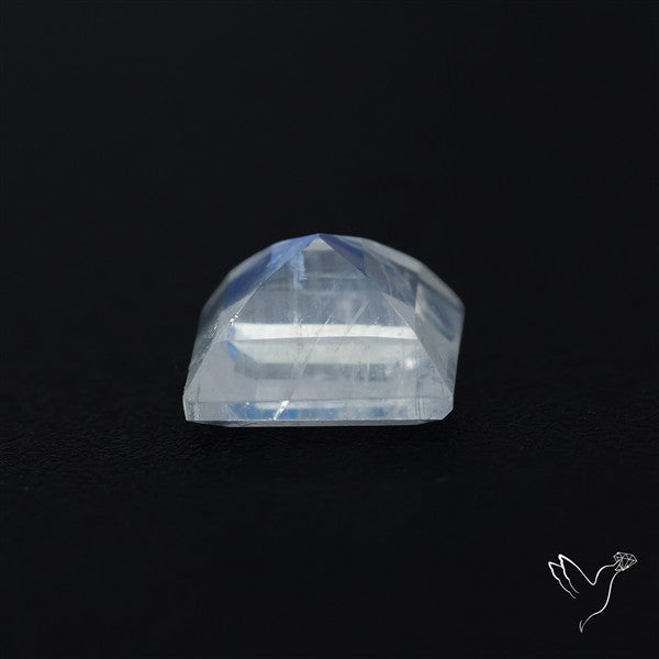 Indian Rainbow Moonstone Faceted Fine Gemstone High Grade