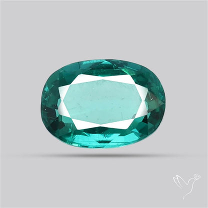 Natural Green Kyanite Rare Deep Green Faceted Fine Gemstone