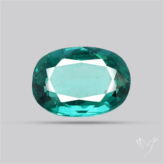 Natural Green Kyanite Rare Deep Green Faceted Fine Gemstone